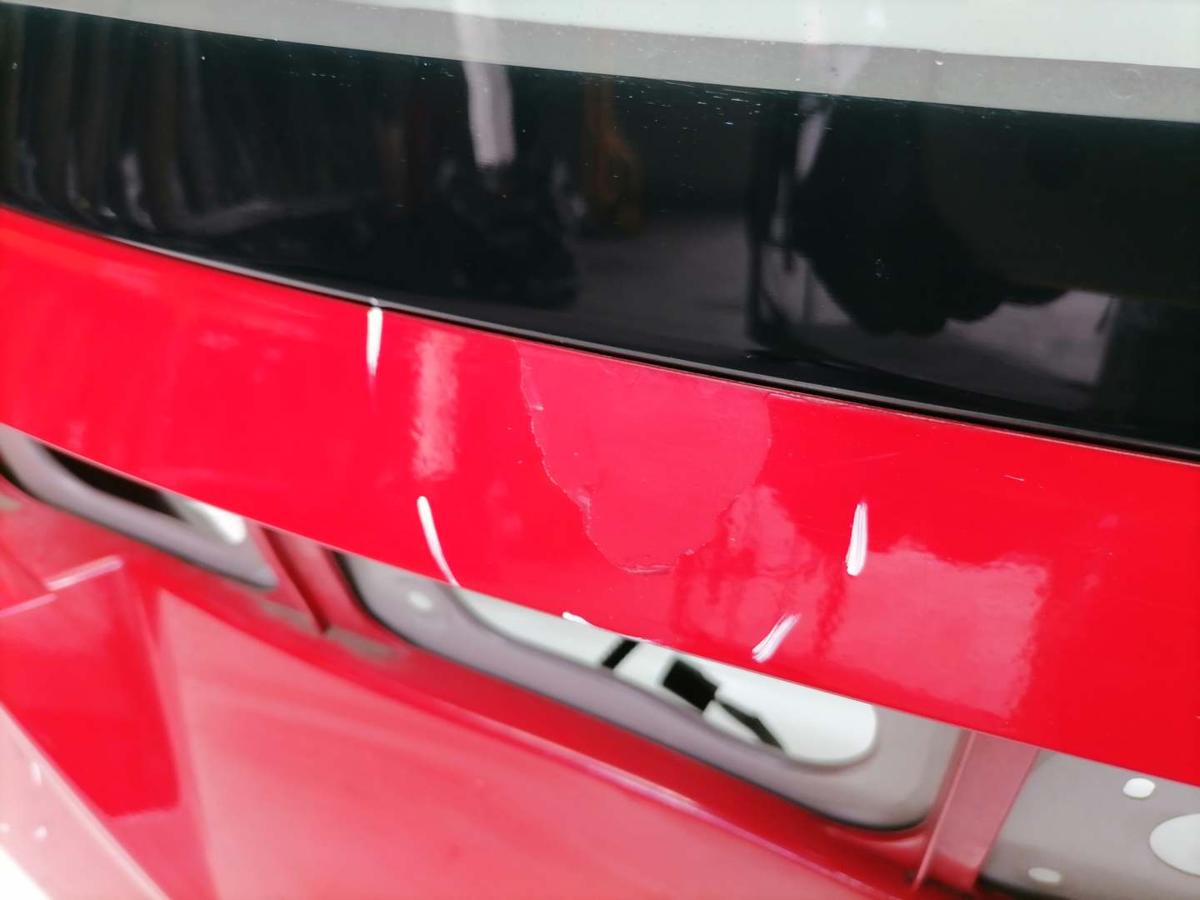 Honda Civic FK2 VIII original Heckklappe mit Scheibe R81 Milano Red Rohbau BJ08